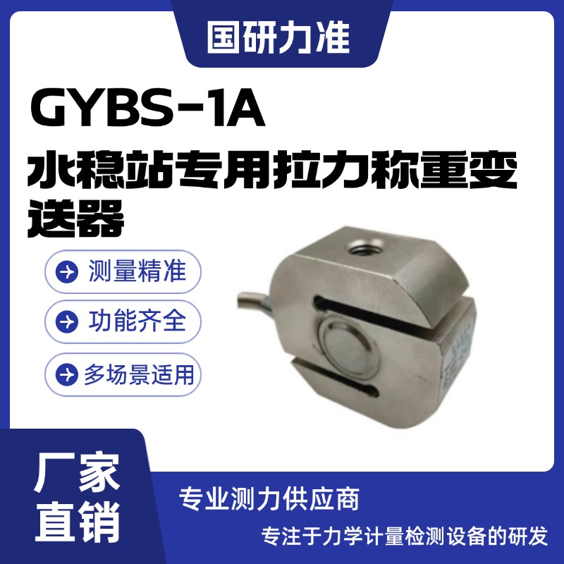 国研力准GYBS-1A水稳站专用拉力称重变送器